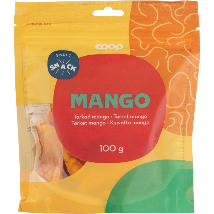 Coop Dried Mango 100 g