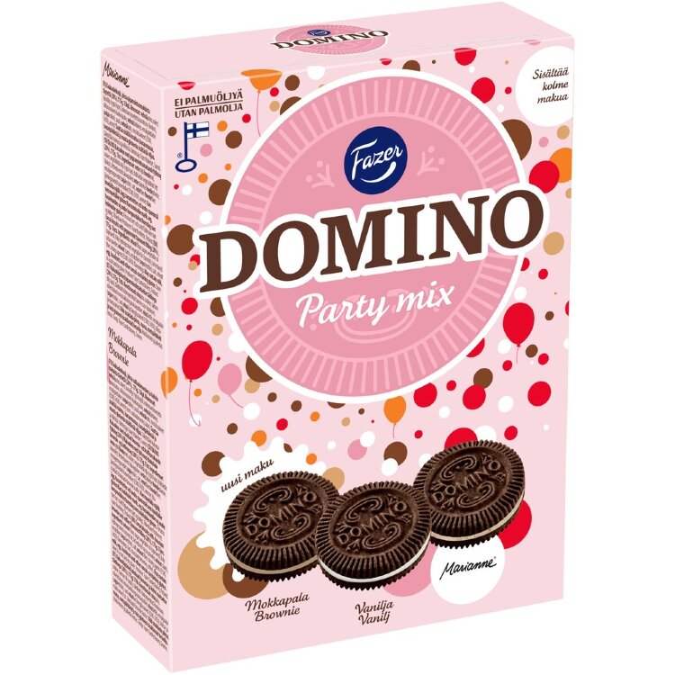 Fazer Domino Party Mix Cookie Assortment 525g