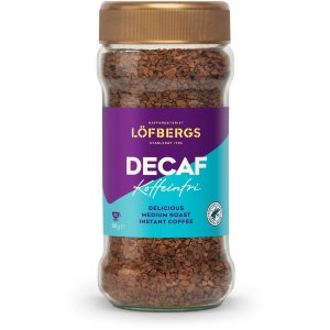 Löfbergs Decaffeinated Instant Coffee 80 g Rainforest Alliance