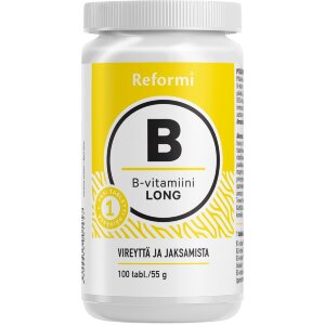 Reformi B-vitamin Long 100tabl Dietary Supplement