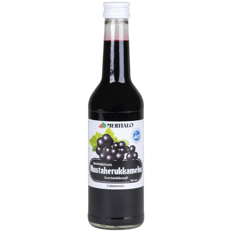 Meritalo Finnish Blackcurrant Juice 350ml