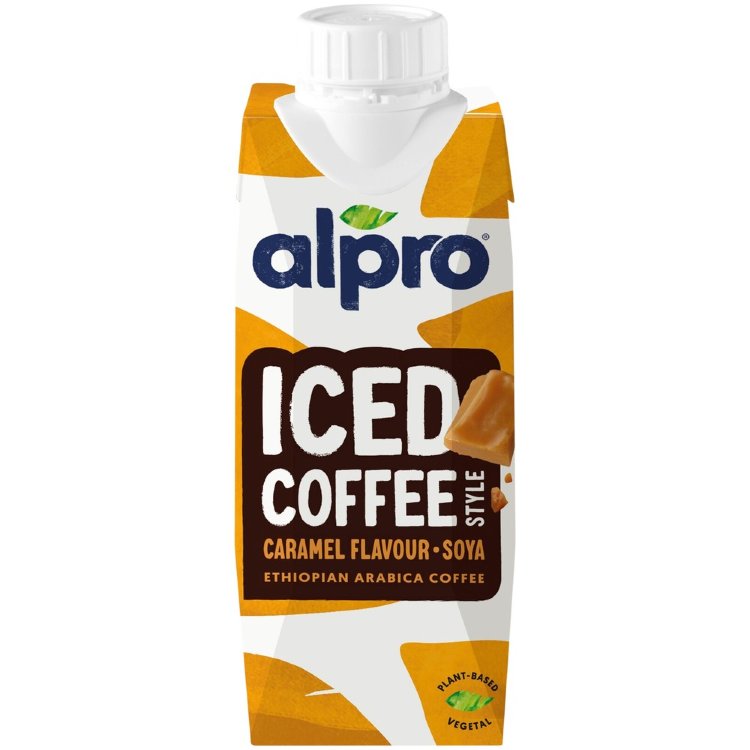 Alpro Soy-Based Coffee Drink, Caramel 250ml