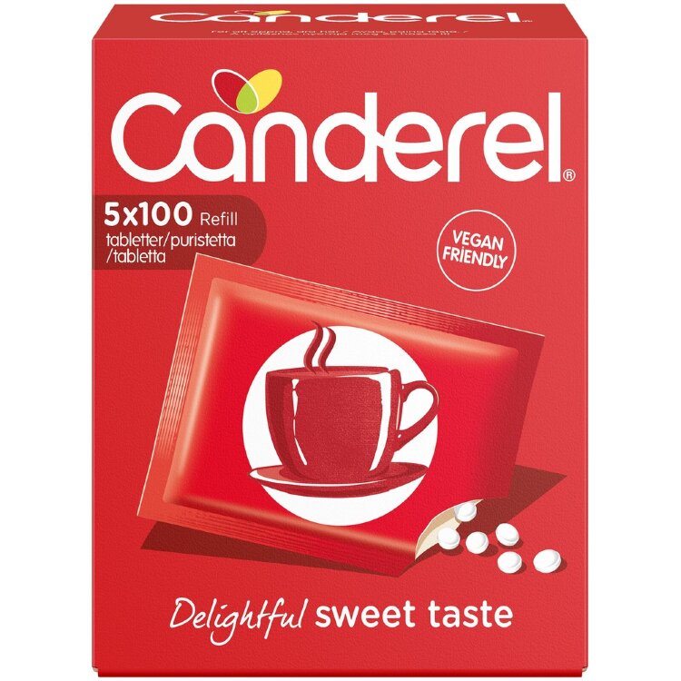 Canderel Sweetener Tablet Refill Pack 500 pcs