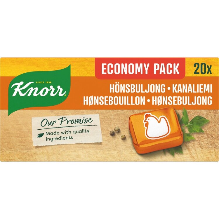 Knorr Chicken Stock Cube 20x10g