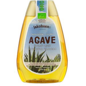 Jakobsens 350g Light Organic Agave Syrup