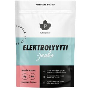Puhdistamo Electrolyte Powder Forest Berries 240 g