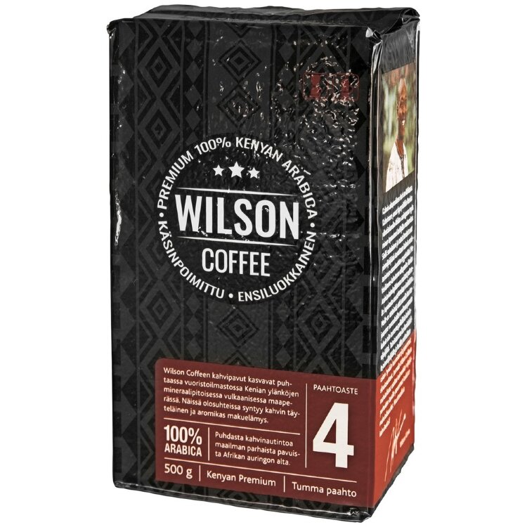 Wilson Coffee 500g SJ100% Kenyan Arabica Dark Roast