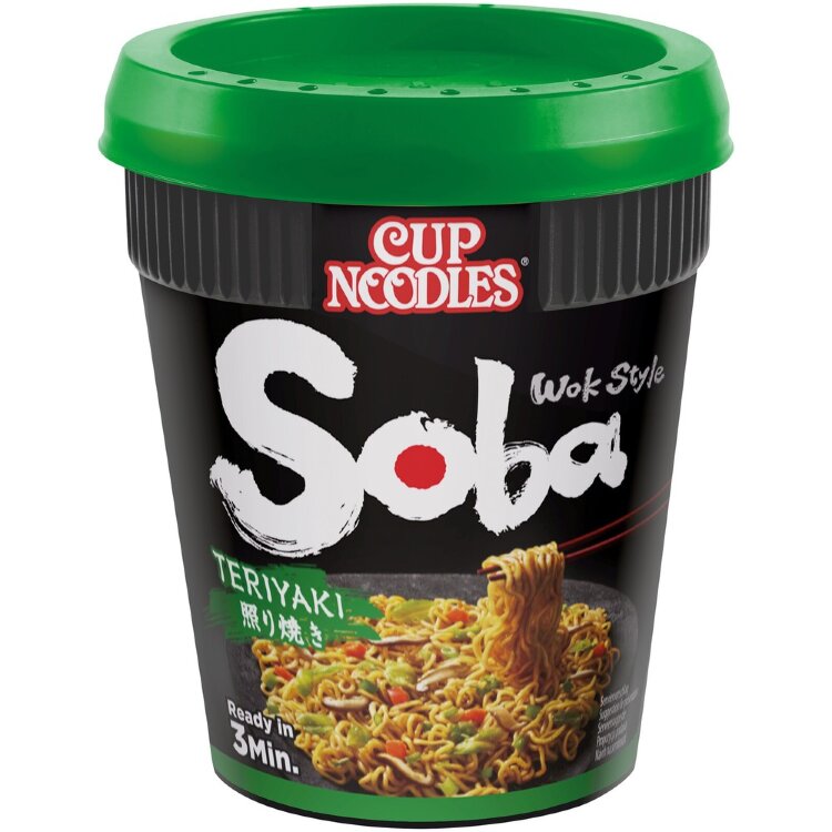 Nissin 90g Soba Cup Teriyaki Noodle