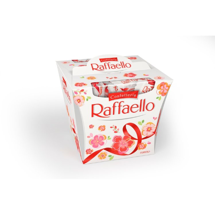 Ferrero Raffaello Crispy Coconut Confection – Contains Whole Almonds 15pcs/150g
