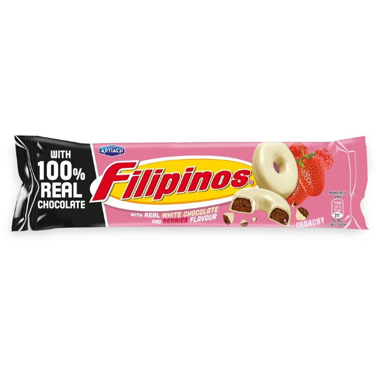 Filipinos 118g Red Berries White Chocolate Cookie