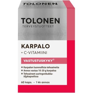 Tolonen Cranberry + Vitamin C 60caps