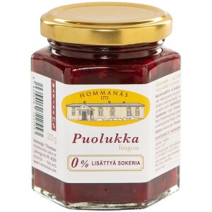Hommanäs Lingonberry, 0% Added Sugar, 200 g
