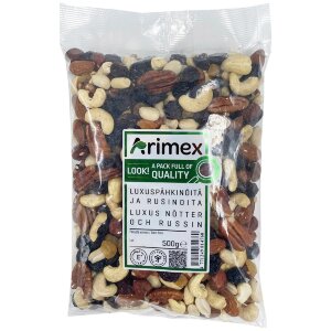 Arimex Luxury Nuts and Raisins 500g
