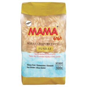 Mama Whole Grain Rice Fusilli 500g