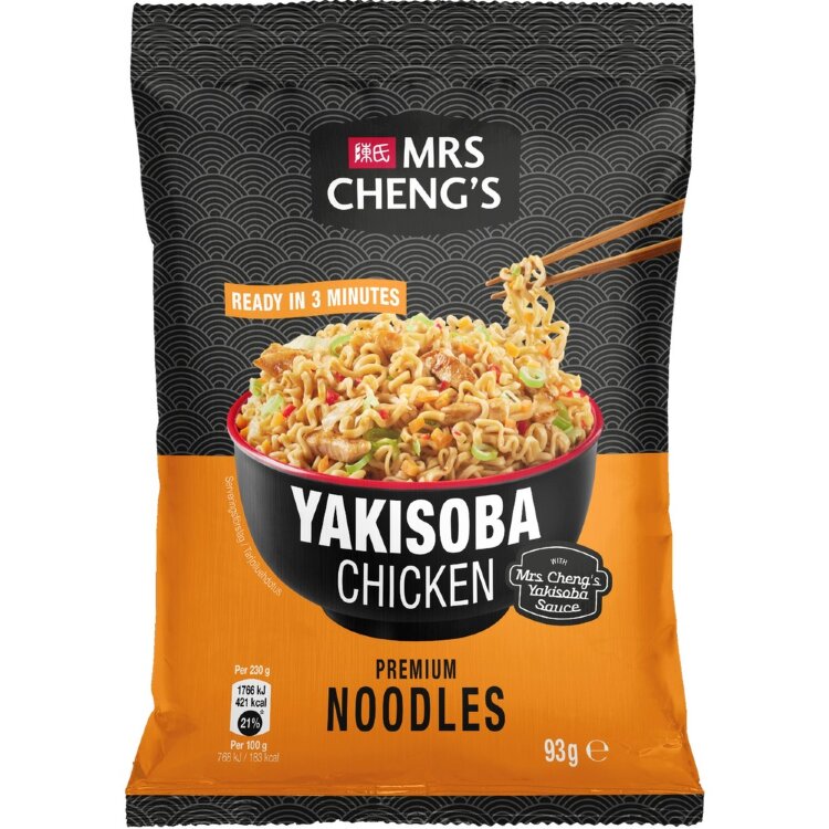 Mrs Cheng’s Yakisoba Noodle Chicken 93g