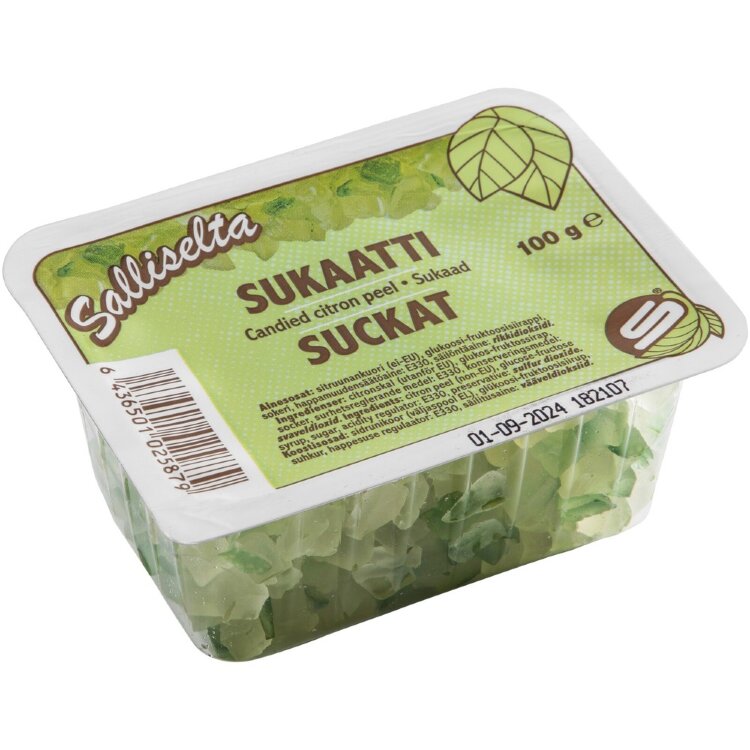 Candied peel from Sallinen 100g