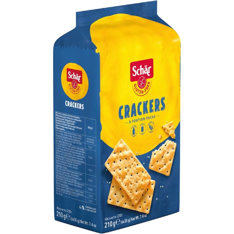 Schär 210g Crackers Gluten-Free Sandwich Biscuit