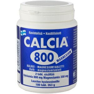 Calcia 800 Magnesium Calcium-Magnesium Tablet 180 Tabs