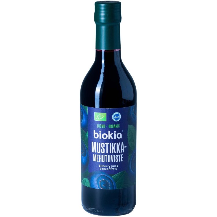 Biokia Organic Blueberry Juice Concentrate 350ml 1+3