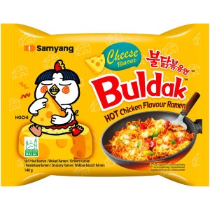 Samyang Buldak Ramen Hot Chicken Cheese Noodles 140g