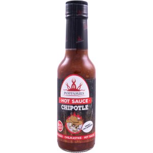 Poppamies Hot Sauce Chipotle Smoke Chili Sauce 150ml
