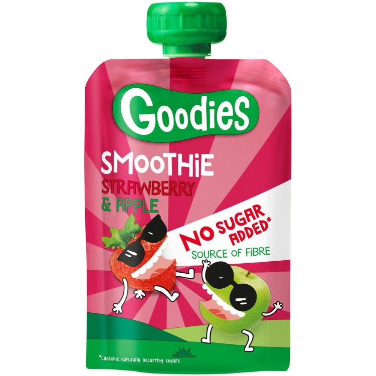 Goodies Strawberry & Apple Strawberry and Apple Smoothie 100g