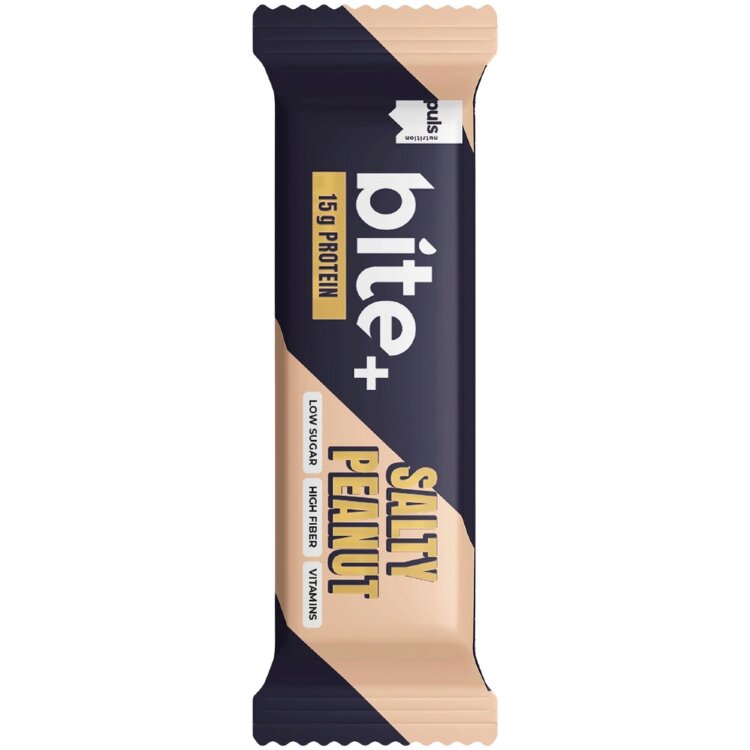 PULS Nutrition Bite+ Salty Peanut Protein Bar 50g