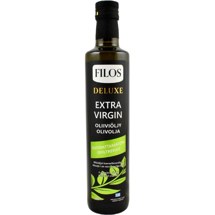 Filos Deluxe 500ml Unfiltered Extra Virgin Olive Oil