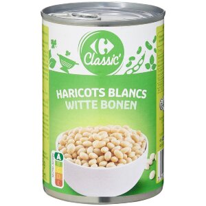 Carrefour White Beans In Brine 400/265 g
