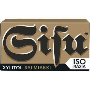 Sisu Xylitol Salmiakki Lozenge 70g