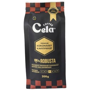 Cela Coffee Coffee Beans Robusta 200g