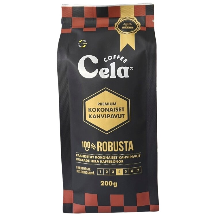 Cela Coffee Coffee Beans Robusta 200g