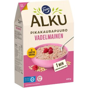 Fazer Alku Raspberry Instant Oatmeal 400 g