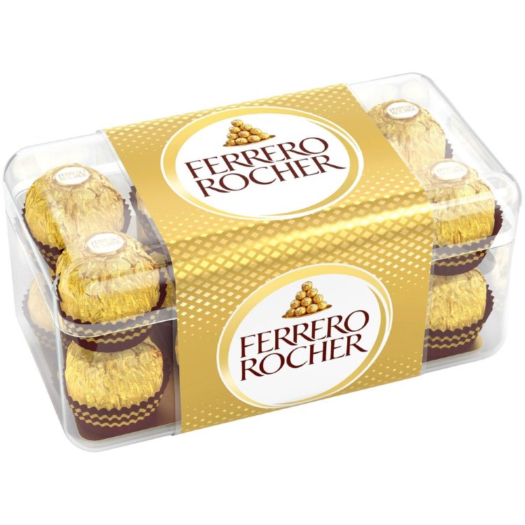 Ferrero Rocher - Chocolate-Hazelnut Praline 16 pcs/200g