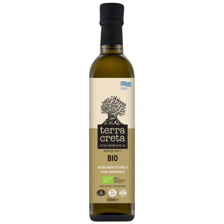Terra Creta 500ml Estate Organic Extra Virgin Olive Oil in Danai