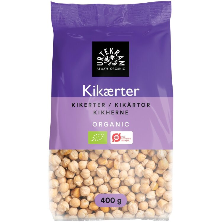URTEKRAM Organic Chickpeas 400g
