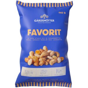Gårdsnötter Suosikki Nut Mix 140g