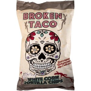 Broken Taco White Corn Tortilla Chips