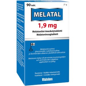 Melatal 1.9 mg Melatonin Lozenges 90 Tabs. Vitabalans