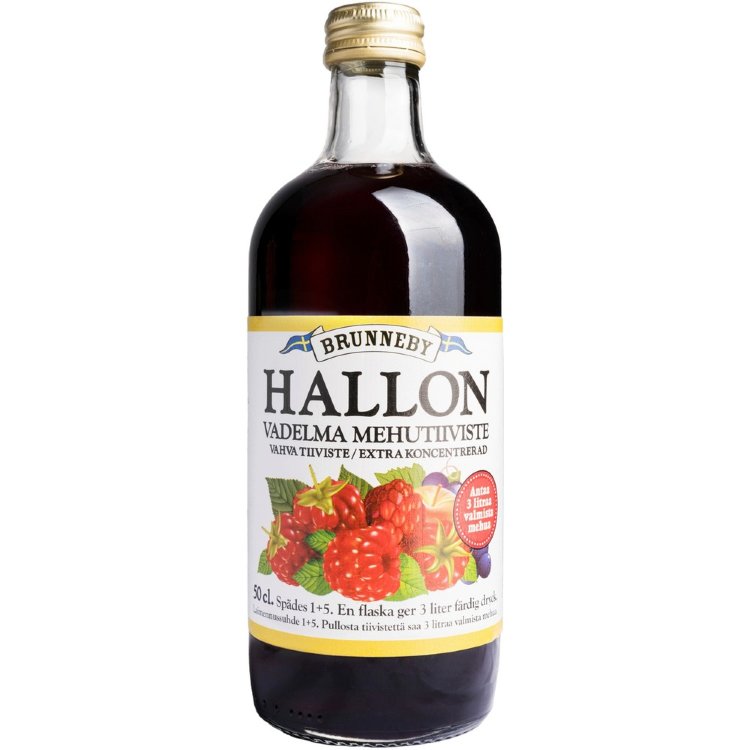 Brunneby Raspberry Juice 0.5L