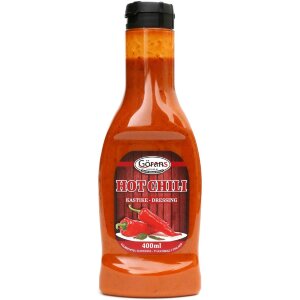 Görans Hot Chili Sauce 400 ml