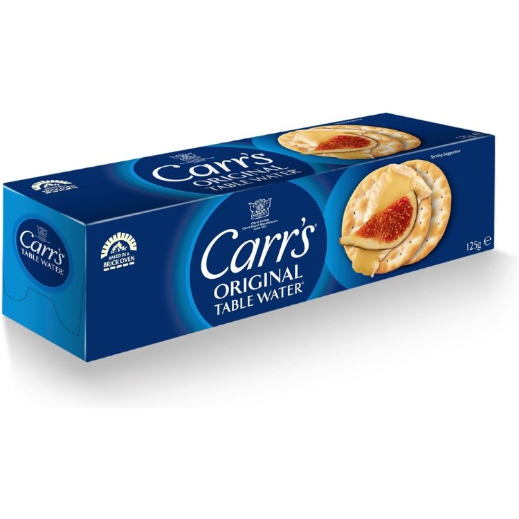 Carr´s 125 g Table Water Bite Size Cheese Biscuit