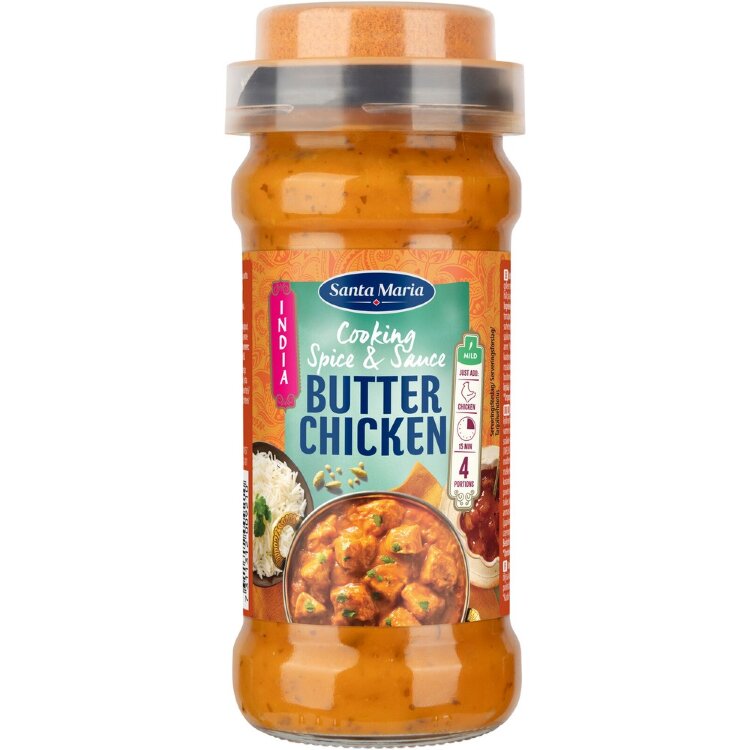 Santa Maria 360g Butter Chicken Cooking Sauce & Spice