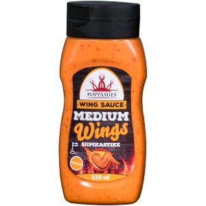 Poppamies Wing Sauce Medium Wing Sauce 340g