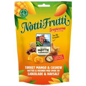 Den Lille Nøttefabrikken Nøtti Frutti Tropicana RA 160 g