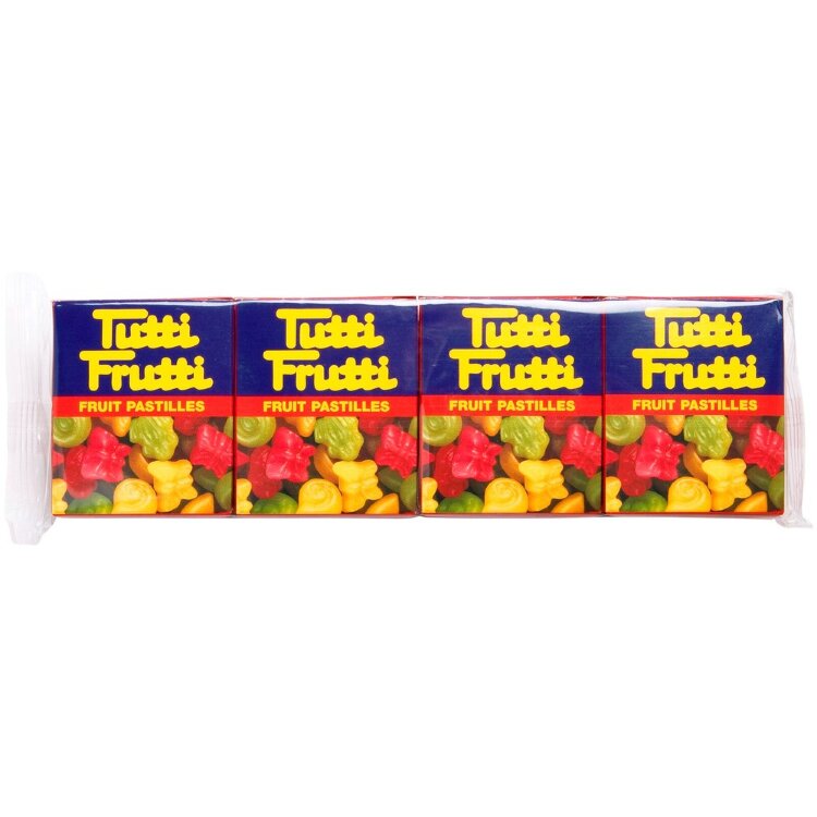 Tutti Frutti Pastilles 4x17g