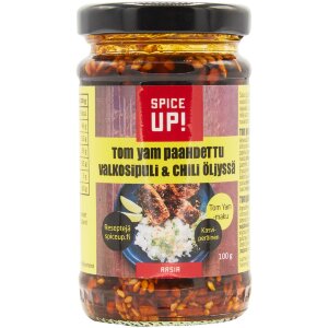 Spice Up! Tom Yam Roasted Garlic & Chili In Oil 100g