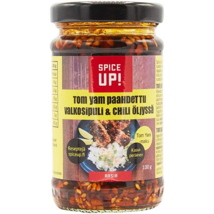 Spice Up! Tom Yam Roasted Garlic & Chili In Oil 100g