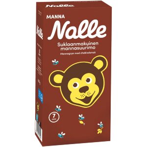 Nalle 600g Chocolate Flavored Semolina
