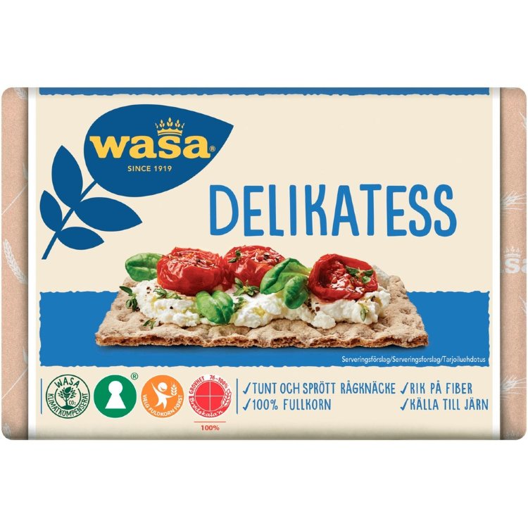 Wasa 270g Delikatess Crispbread
